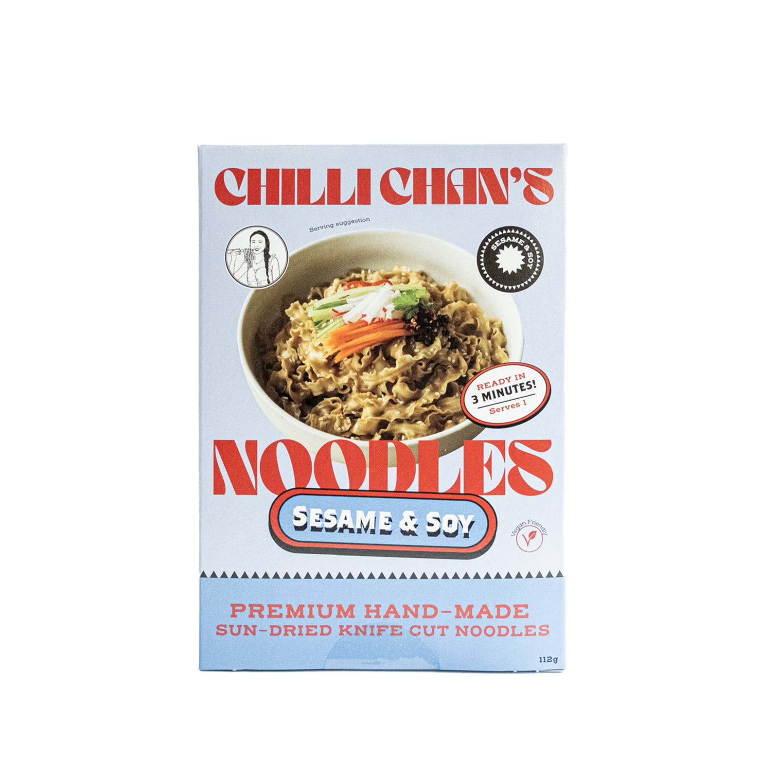 Chilli Chans Chilli Chan's Sesame & Soy Noodles, 112g