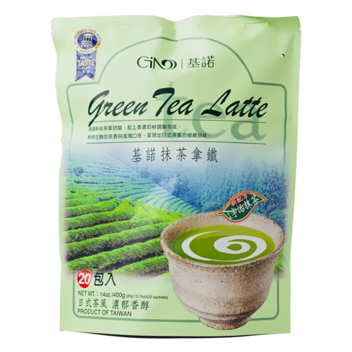 Gino Gino Green Tea Latte, 400g