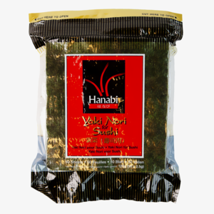 Hanabi Nori Sushi Sheets 50 stuks, 125g