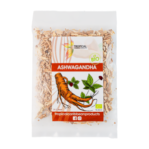 Tropical Carribean Products Bio Ashwagandha, 20g Tropical Carribean Products Bio Ashwagandha, 20g