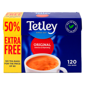 Tetley Tetley Original Tea, 120pc