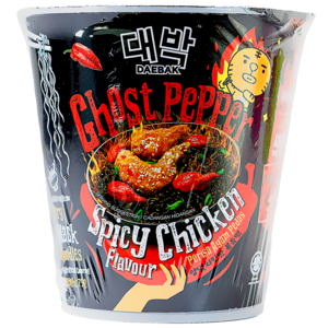 Daebak Daebak Ghost Pepper Scharfe Hähnchen-Nudeln, 80g MHD 25-12-25