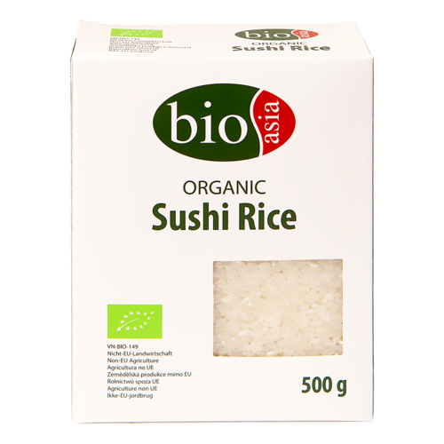 BioAsia BioAsia Organic Sushi Rice, 500g BioAsia BioAsia Organic Sushi Rice, 500g