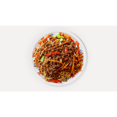 Chow Mein mit Hackfleisch