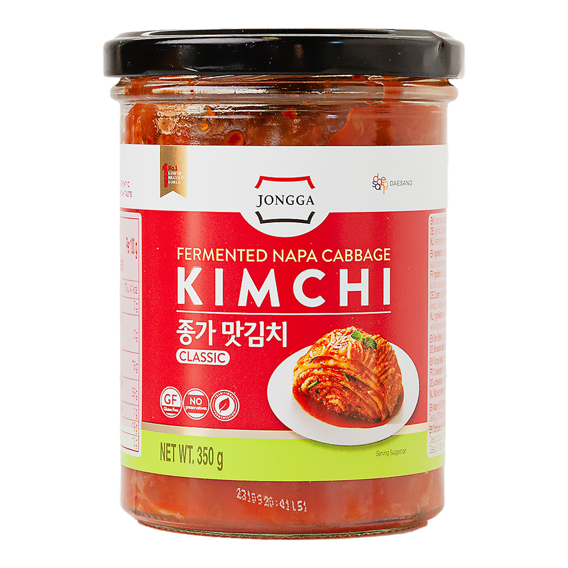 Jongga Napa Cabbage Kimchi, 350g