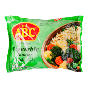 ABC ABC Instant Noodles Vegetable, 70g BBD: 23/1/26 ABC ABC Instant Noodles Vegetable, 70g BBD: 23/1/26