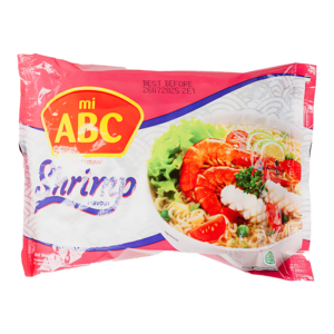 ABC ABC Instant Nudeln Garnelen, 70g MHD: 23/1/26 ABC ABC Instant Nudeln Garnelen, 70g MHD: 23/1/26
