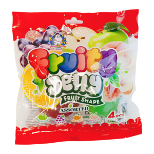 Fruit Jelly Assorted 4pc, 214g