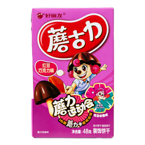 Orion Orion Biscuit Red Bean and Chocolate Flavor, 48g