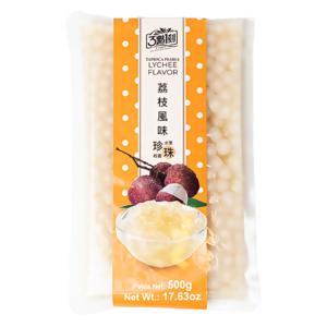 3:15PM Milk Tea Lychee Flavor Tapioca Pearls, 500g