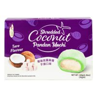 LL Shredded Coconut Pandan Mochi Taro, 180g