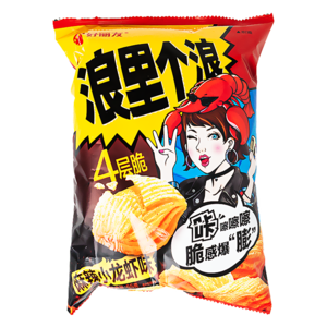 Orion Orion Mais-Chips würziger Flusskrebsgeschmack, 65g