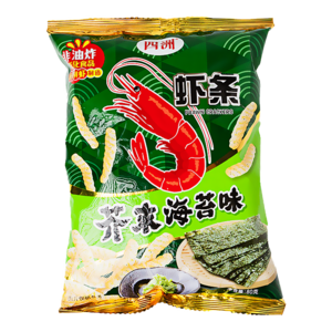 FS Crayon Prawn Crackers Wasabi Seaweed Flavour, 80g FS Crayon Prawn Crackers Wasabi Seaweed Flavour, 80g