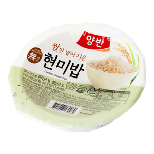 Dongwon Dongwon Yangban Instant Brauner Reis, 130g MHD: 1-6-25