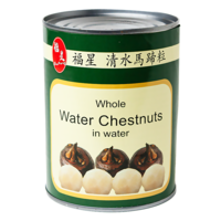 Fu Xing Water Chestnuts (Whole), 567g