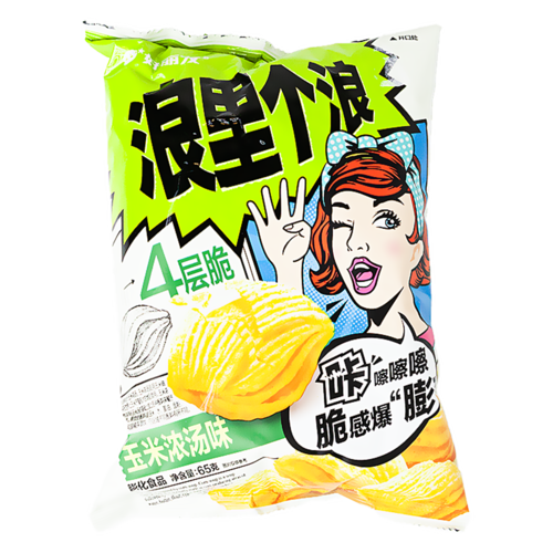 Orion Orion Sweet Corn Chips, 65g BBD: 14-2-25 Orion Orion Sweet Corn Chips, 65g BBD: 14-2-25