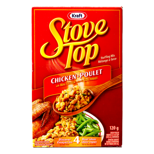 Kraft Stove Top Chicken Stuffing Mix, 120g Kraft Stove Top Chicken Stuffing Mix, 120g