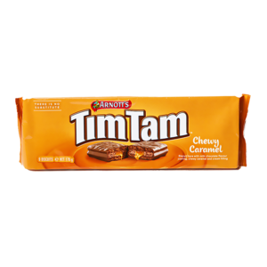 Arnott's Tim Tam Biscuit Bars Chewy Caramel, 175g