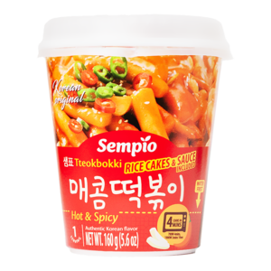 Sempio Sempio Instant Tteokbokki Hot & Spicy, 160g