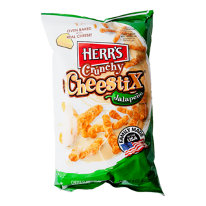 Herr's Herr's Crunchy Cheestix Jalapeno Flavour, 227g