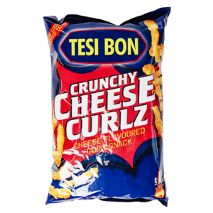 Tesi Bon Tesi Bon Crunchy Cheese Curlz, 100g