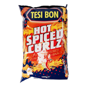 Tesi Bon Tesi Bon Hot Spiced Curlz, 100g