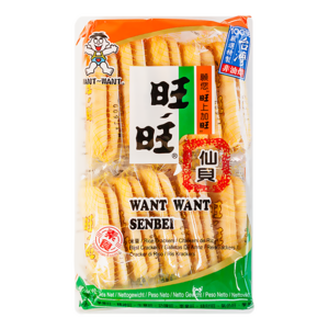 Want Want Want Want Senbei Rice Cracker, 56g