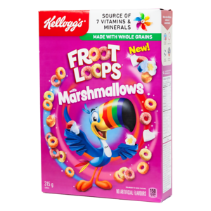 Kellogg's Kellogg's Froot Loops Cereal With Marshmallow, 315g