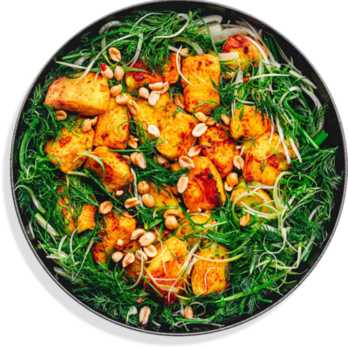 Cha Ca La Vong (vietnamesischer gegrillter Fisch mit Dill)