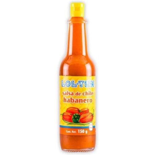 Lol Tun Lol Tun Salsa de Chile Habanero Rojo, 150g