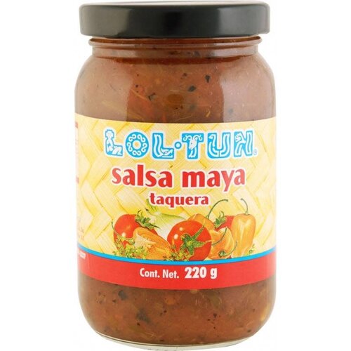 Lol Tun Lol Tun Salsa Maya Rojo, 220g