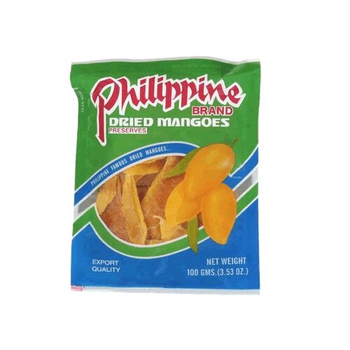 Philippine Brand Philippine Brand Dried Mangoes, 100g