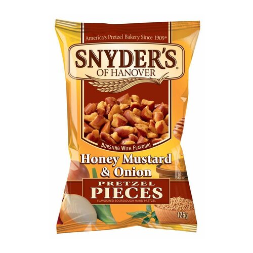 Snyder's Snyder's Honey Mustard Onion Pretzel, 125g