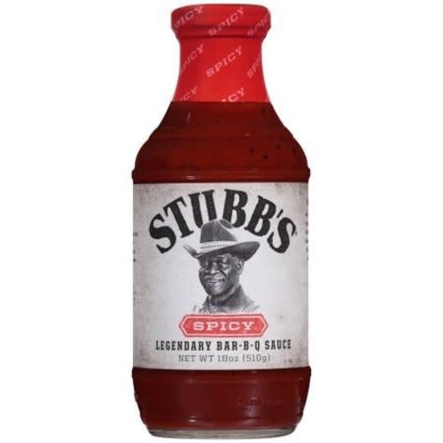 Stubb's Stubb's Spicy BBQ Sauce, 510g