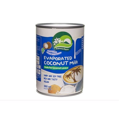 Nature's Charm Nature's Charm Evaporated Coconut Milk, 360ml