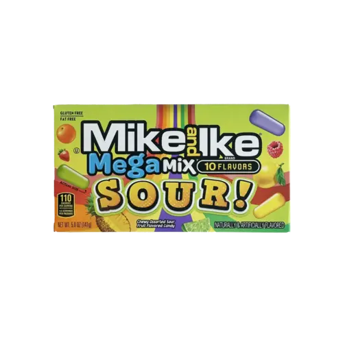 Mike & Ike Megamix Sour, 141g Mike & Ike Megamix Sour, 141g