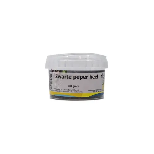 Peper Zwart Heel, 100g