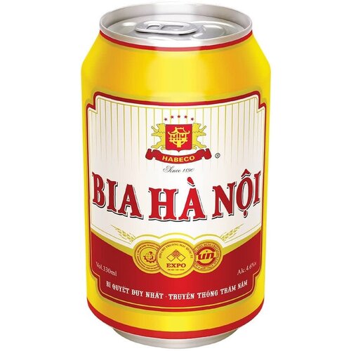 Bia Hanoi Beer, 330ml