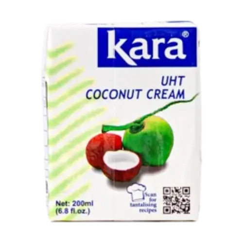 Kara Kara UHT Natural Coconut Cream, 200ml