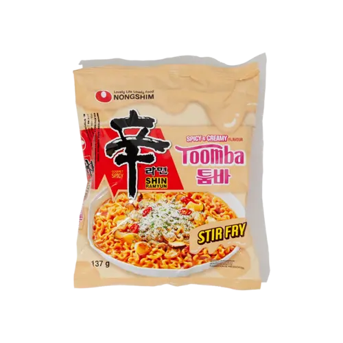 Nongshim Nongshim Shin Ramyun Toomba Stir Fry, 137g Nongshim Nongshim Shin Ramyun Toomba Stir Fry, 137g