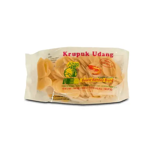 Baland Bamboo brand Baland Kroepoek Udang 2x3cm, 250g Baland Bamboo brand Baland Kroepoek Udang 2x3cm, 250g