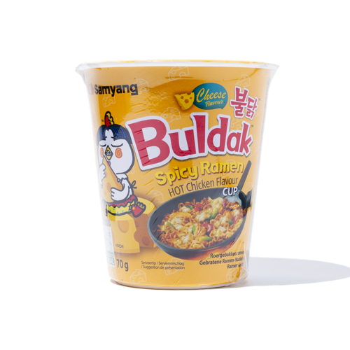 Samyang Samyang Buldak Spicy Ramen Cheese Cup, 70g Samyang Samyang Buldak Spicy Ramen Cheese Cup, 70g