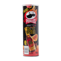 Pringles Hot Ones Rojo, 156g