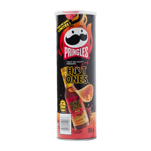 Pringles Pringles Hot Ones Rojo, 156g Pringles Pringles Hot Ones Rojo, 156g