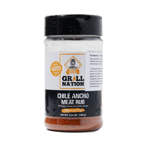 Sazon Natural Sazon Grill Nation Chile Ancho Meat Rub, 100g Sazon Natural Sazon Grill Nation Chile Ancho Meat Rub, 100g