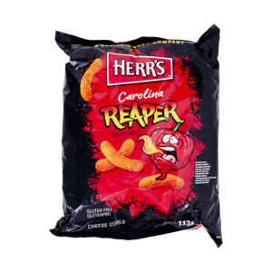 Herr's Herr's Carolina Reaper Cheese Curls, 113g MHD 26-9-26
