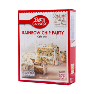 Betty Crocker Betty Crocker Rainbow Chip Party Cake Mix, 425g