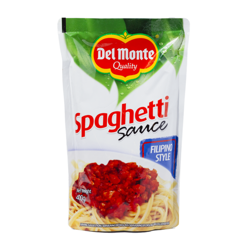 Del Monte Del Monte Spaghetti Sauce Filipino Style, 400g Del Monte Del Monte Spaghetti Sauce Filipino Style, 400g