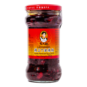 Lao Gan Ma Lao Gan Ma Kohlrabi, Erdnüsse und Tofu-Chiliöl, 280g MHD 27-07-25