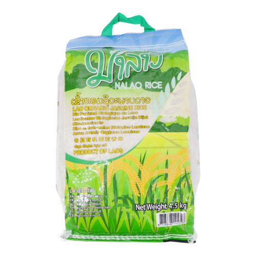 Na Lao Na Lao Organic Jasmine Rice, 4.5kg Na Lao Na Lao Organic Jasmine Rice, 4.5kg